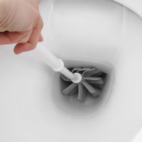 Toilettenbürsten SET LOOWY (weiß/grau) Toilettenbürsten SET LOOWY (weiß/grau)