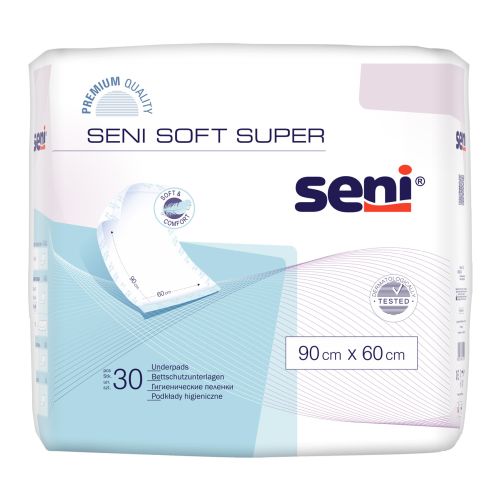 Seni Soft Super 90x60 cm, Krankenunterlage