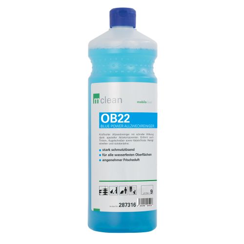 mclean OB22 Blue Power Allzweckreiniger 1 ltr. mclean OB22 Blue Power Allzweckreiniger 1 ltr.