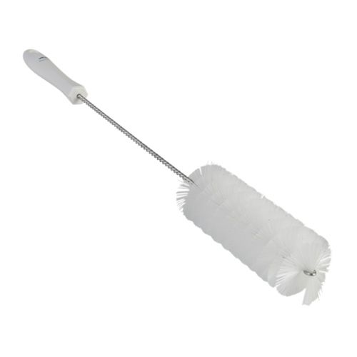Vikan Rohrbürste mit Stiel Ø 50 mm, 500 mm, Borste medium, weiss