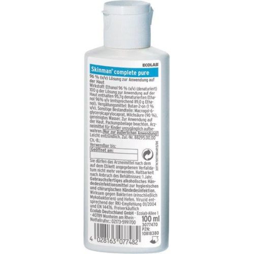 Ecolab Skinman complete pure 100 ml Ecolab Skinman complete pure 100 ml