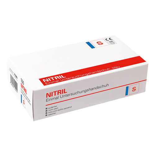 Nitril Handschuh puderfrei, S