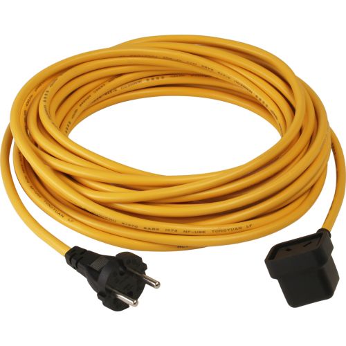 Numatic Zuleitung, 2-adrig, 10,0 x 1.00 mm, NuCable, gelb