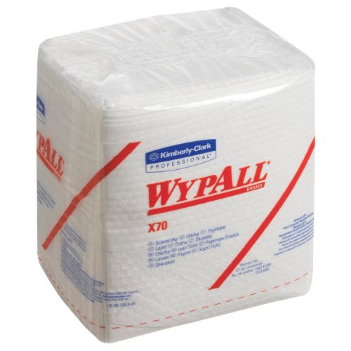 Kimberly-Clark 8387 Wypall X70 Wischtücher - Viertelgefaltet