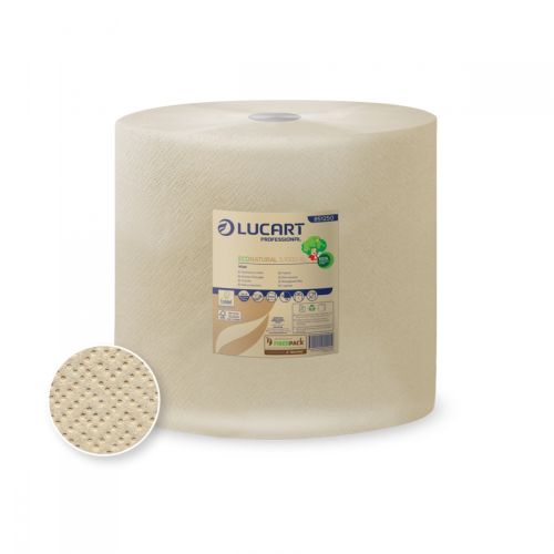 Lucart EcoNatural 3.1000 XL Putztuchrolle 3-lag. 1000 Blatt