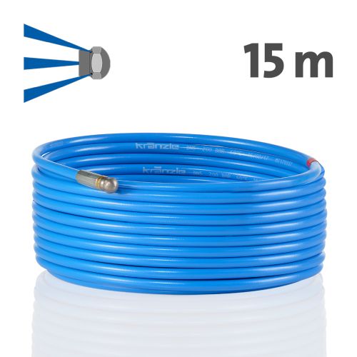 Kränzle Rohrreinigungsschlauch 15 m (D12 Stecksystem) Kränzle Rohrreinigungsschlauch 15 m (D12 Stecksystem)