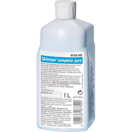 Ecolab Skinman complete pure