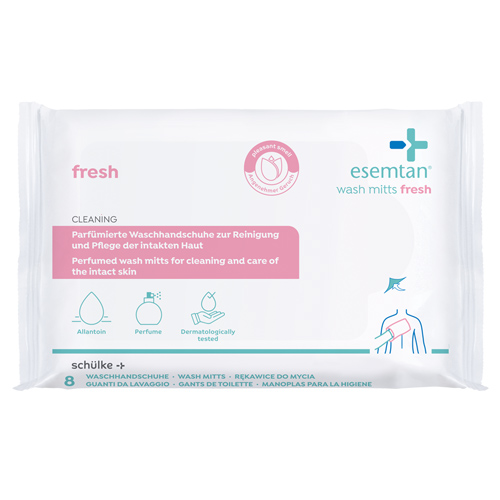 Schülke esemtan wash mitts fresh Waschhandschuhe, ohne Wasser