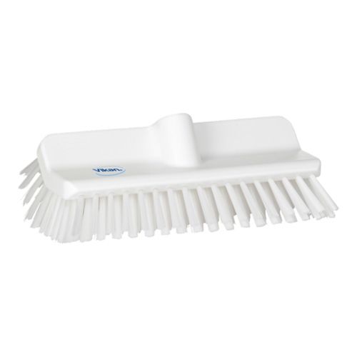 Vikan High-Low-Bürste/Winkelschrubber, 265 mm, medium, weiss