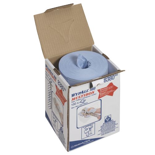 Kimberly-Clark 8380 Wypall X60 Wischtücher - Putztuchrolle mit Zentralentnahme