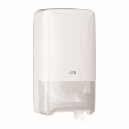 Tork T6 Doppelrollenspender für Midi Toilettenpapier Tork T6 Doppelrollenspender für Midi Toilettenpapier