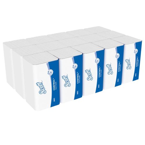 Kimberly-Clark 6663 Scott Papierhandtücher 1-lag. weiß