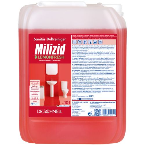 Dr. Schnell Milizid Lemonfresh 10 ltr. Dr. Schnell Milizid Lemonfresh 10 ltr.
