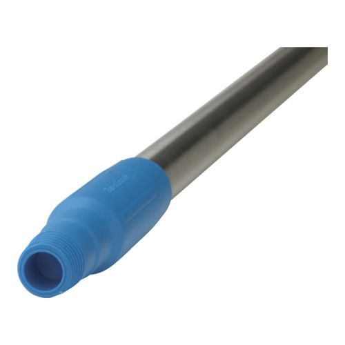 Vikan Ergonomischer Edelstahlstiel blau