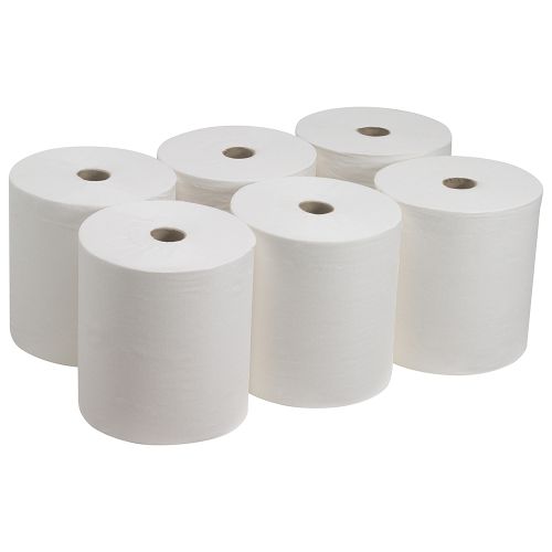 Kimberly-Clark 6238 Kleenex Ultra Handtuchrolle 2-lag. weiß, 180mtr.