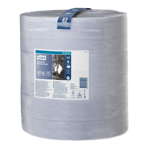 Tork Putztuchrolle 3-lagig 1000 Blatt blau Tork Putztuchrolle 3-lagig 1000 Blatt blau