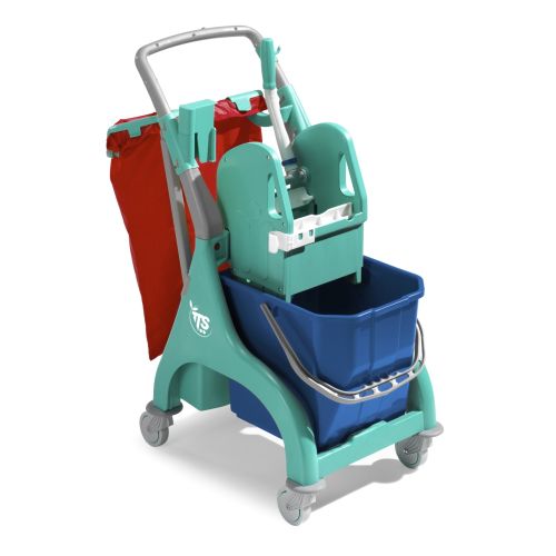 TTS Einfachfahreimer Nick plus 10 mit 15 ltr. Eimer
