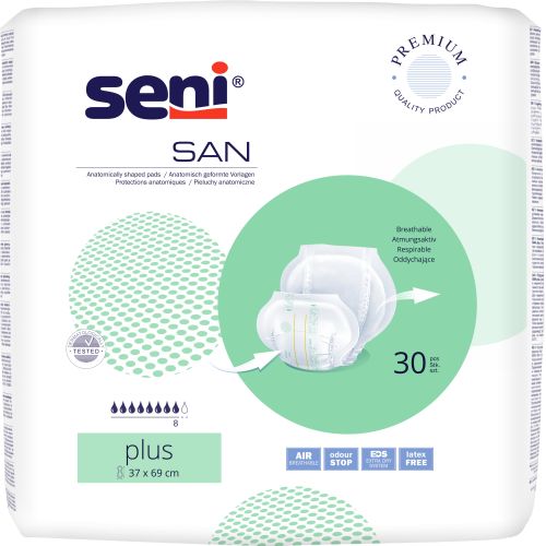 Seni San Plus Vorlage, grün Seni San Plus Vorlage, grün