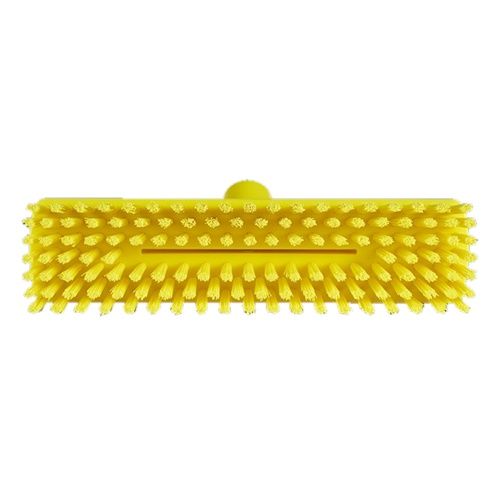 Vikan Schrubber mit Wasserdurchlauf, 270 mm, extra hart, gelb