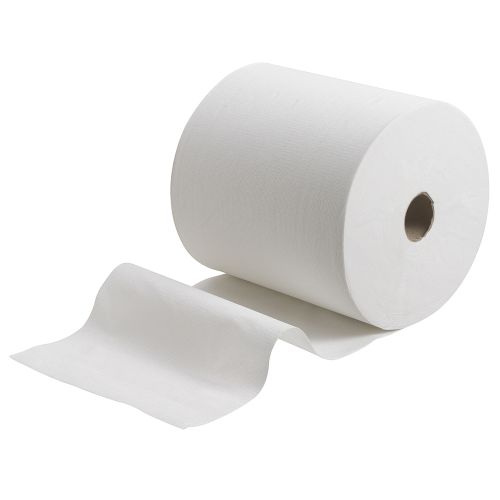 Kimberly-Clark 6667 Handtuchrolle 304 m, 1-lagig, weiß Kimberly-Clark 6667 Handtuchrolle 304 m, 1-lagig, weiß