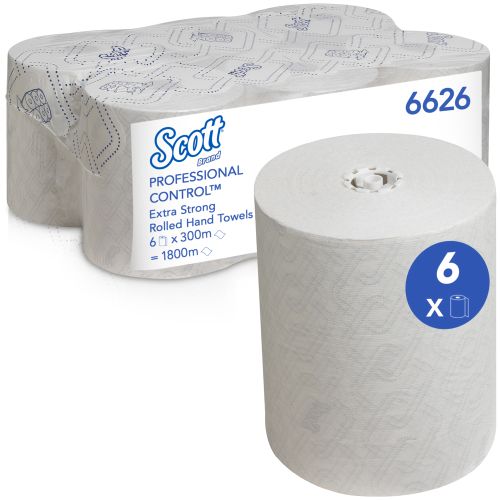 Kimberly-Clark 6626 Scott Control Extra Strong Handtuchrollen