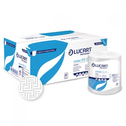 Lucart Strong 155 ID Handtuchrolle 2-lag., 155 mtr. Lucart Strong 155 ID Handtuchrolle 2-lag., 155 mtr.