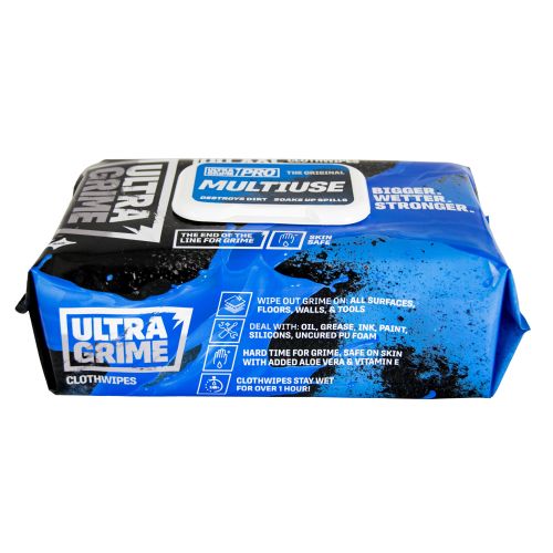 UltraGrime Uniwipe PRO Multiuse/Allzweckreiniger - feuchte Reinigungstücher 38x25 cm
