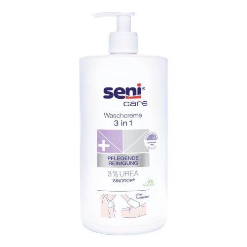 Seni Care Waschcreme 3 in 1, 1000 ml Seni Care Waschcreme 3 in 1, 1000 ml