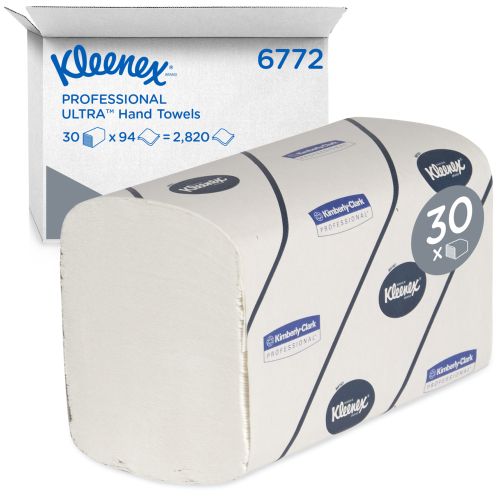 Kimberly-Clark 6772 Kleenex Ultra Papierhandtücher Kimberly-Clark 6772 Kleenex Ultra Papierhandtücher