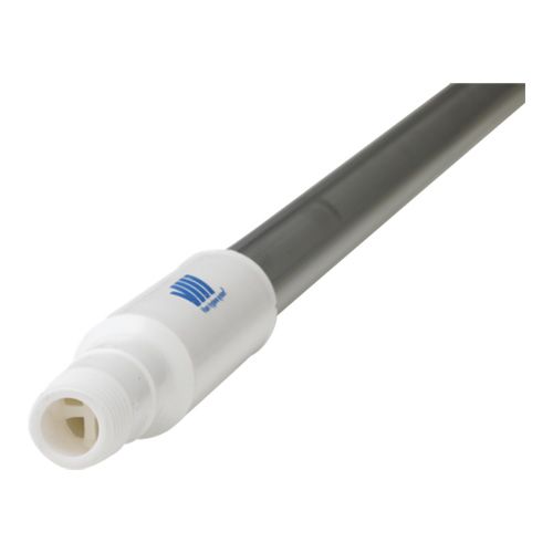 Vikan Ergonomischer Alustiel mit Wasserdurchlauf und Schnellkupplung (Q), Ø31 mm, 1540 mm, Weiß