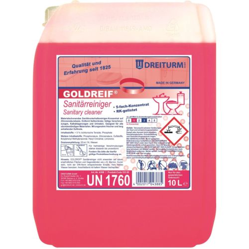 Dreiturm GOLDREIF Sanitärreiniger 10 ltr.