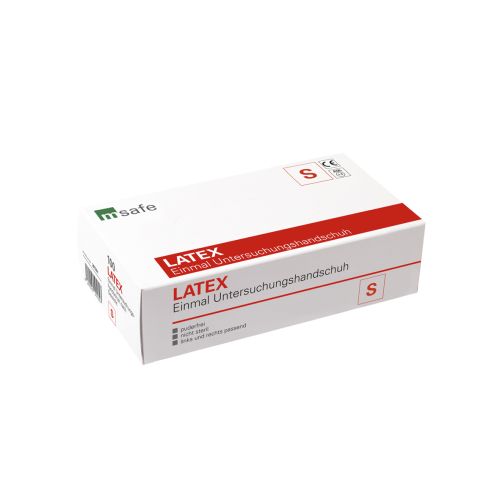 Latex-Einmalhandschuh, puderfrei Latex-Einmalhandschuh, puderfrei