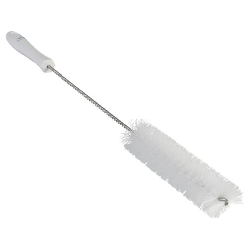 Vikan Rohrbürste mit Stiel Ø 40 mm, 500 mm, Borste hart, weiss Vikan Rohrbürste mit Stiel Ø 40 mm, 500 mm, Borste hart, weiss