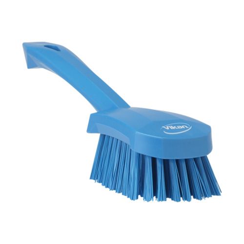 Vikan Handbürste m.kurzer Stiel, harte Borste blau Vikan Handbürste m.kurzer Stiel, harte Borste blau