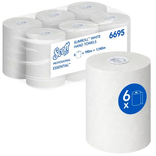 Kimberly-Clark 6695 Scott Essential Slimroll Handtuchrolle Kimberly-Clark 6695 Scott Essential Slimroll Handtuchrolle