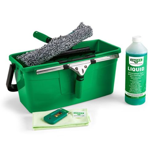 Unger ErgoTec Komplett-Set 6in1 - Glasreinigungs-Set Unger ErgoTec Komplett-Set 6in1 - Glasreinigungs-Set