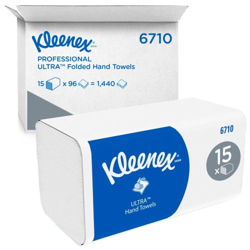 Kimberly-Clark 6710 Kleenex Ultra Papierhandtücher Kimberly-Clark 6710 Kleenex Ultra Papierhandtücher