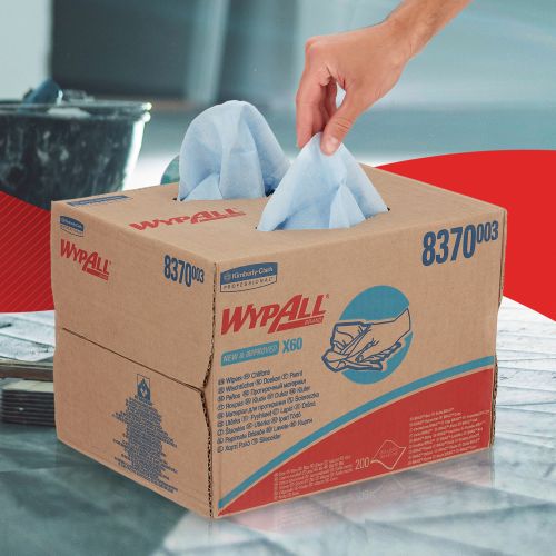 Kimberly-Clark 8370 Wypall X60 Wischtücher - Pop-Up-Box Kimberly-Clark 8370 Wypall X60 Wischtücher - Pop-Up-Box
