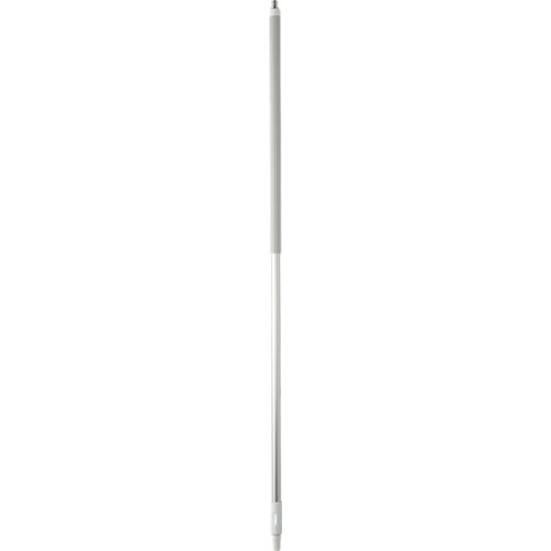 Vikan Ergonomischer Alustiel mit Wasserdurchlauf und Schnellkupplung (Q), Ø31 mm, 1540 mm, Weiß