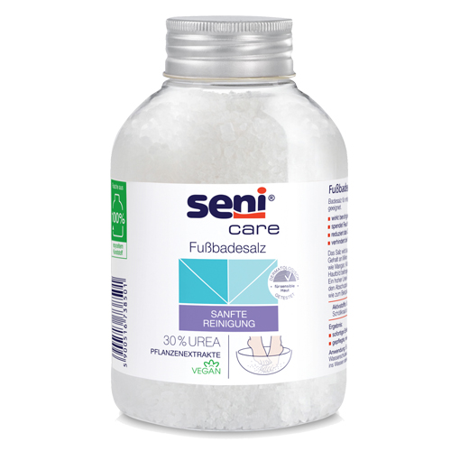 Seni Care Fussbadesalz mit 30% Urea 400 gr. Seni Care Fussbadesalz mit 30% Urea 400 gr.