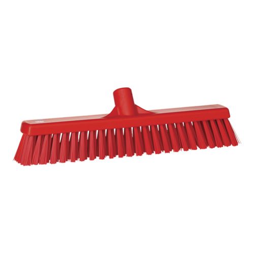 Besen Vikan 410 mm weich/hart rot Besen Vikan 410 mm weich/hart rot