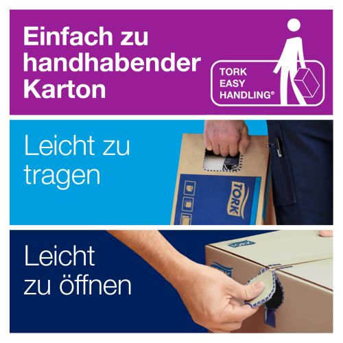 Tork Xpress Multifold Papierhandtücher 2-lag. Tork Xpress Multifold Papierhandtücher 2-lag.