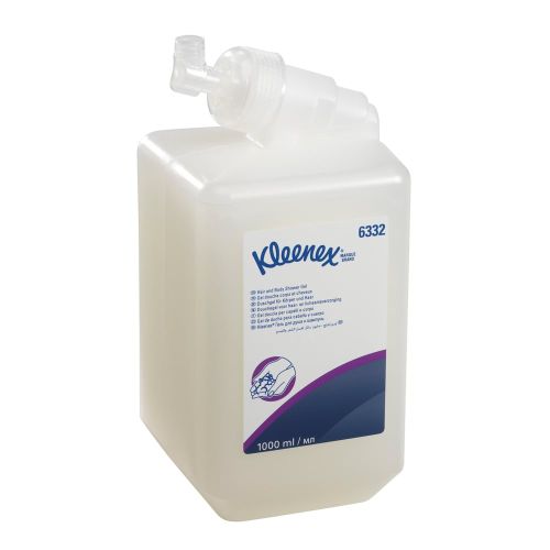 Kleenex 6332 Haar- u. Körpershampoo 6x1 ltr.