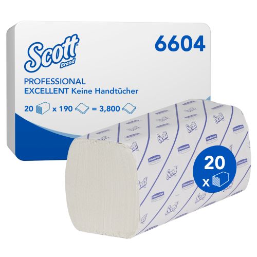 Kimberly-Clark 6604 Scott Excellent Papierhandtücher, interfold Kimberly-Clark 6604 Scott Excellent Papierhandtücher, interfold